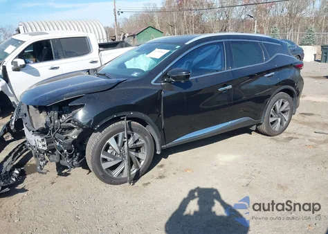2019 Nissan Murano Sl z USA, uszkodzony, nr VIN 5N1AZ2MS1KN107559
